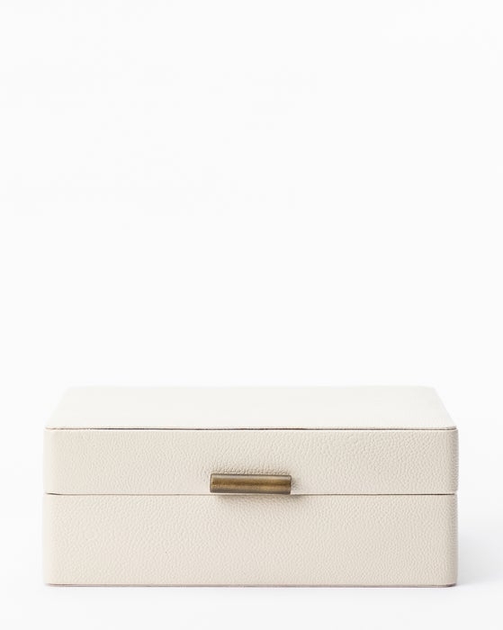 White Shagreen Box - Image 0