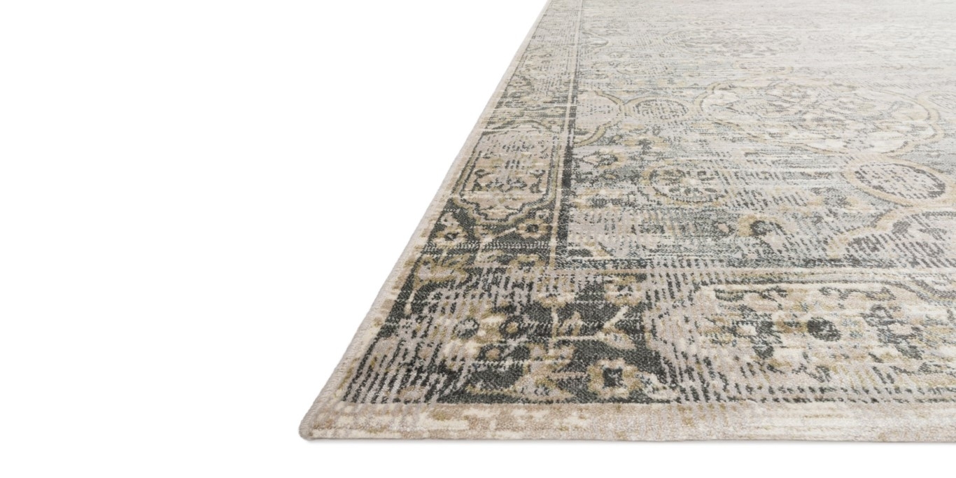 Griffin Collection GF-06 GREY / GOLD / 7'6"x10'5" - Image 1