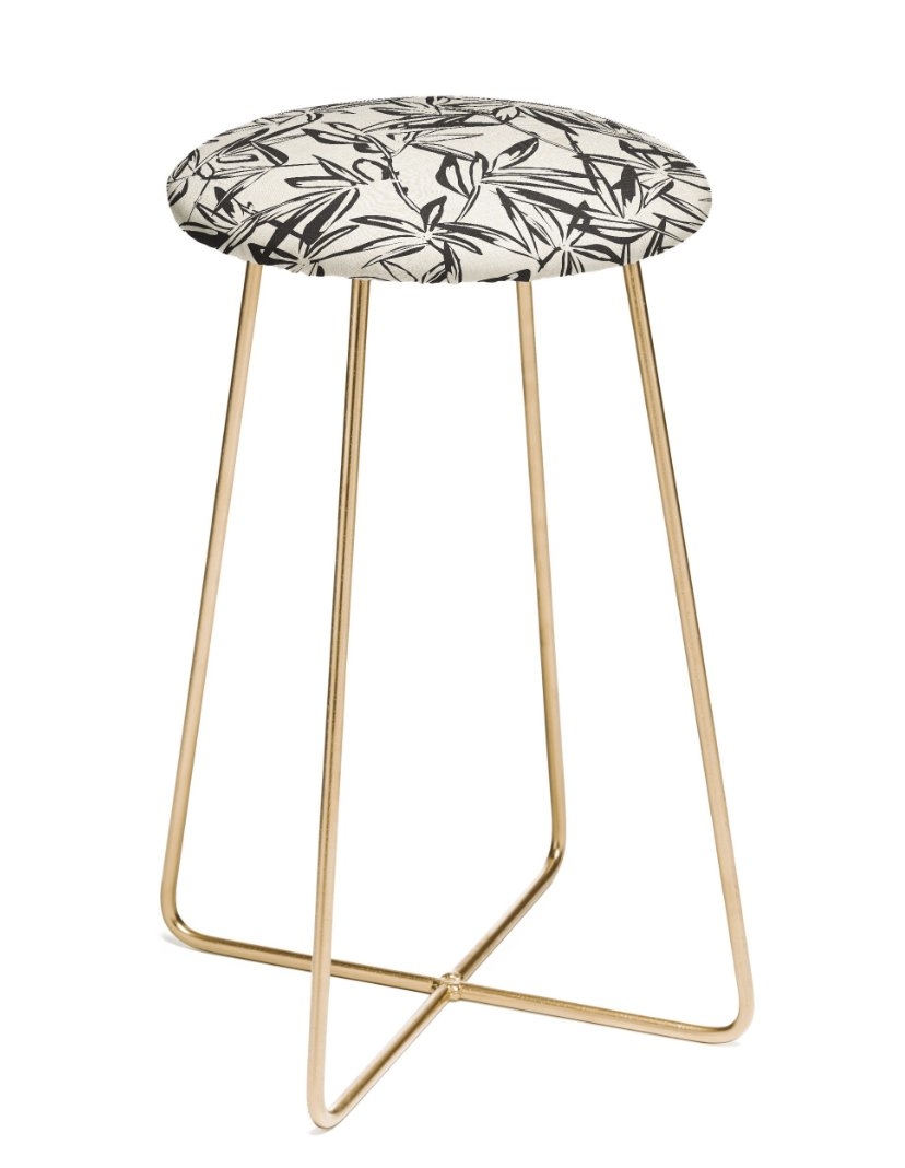 UNGLIA CHARCOAL Counter Stool By Holli Zollinger - Image 0