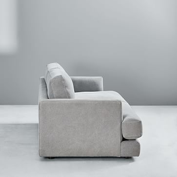 Haven Sofa, Performance Washed Canvas, Feather Gray - Image 4