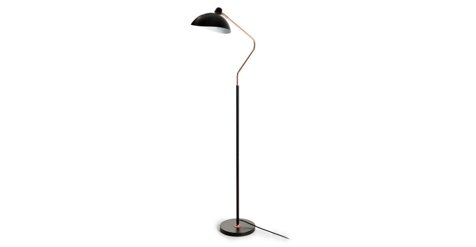 Leap Black Floor Lamp - Image 0