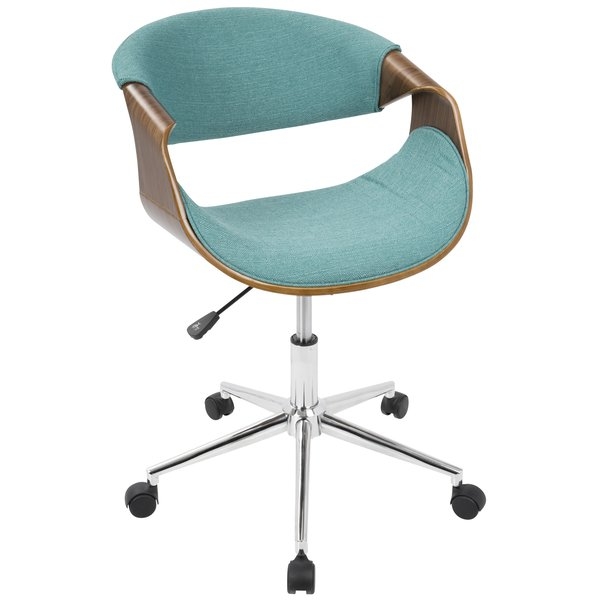 Auburn Office Chair - Teal - Image 1