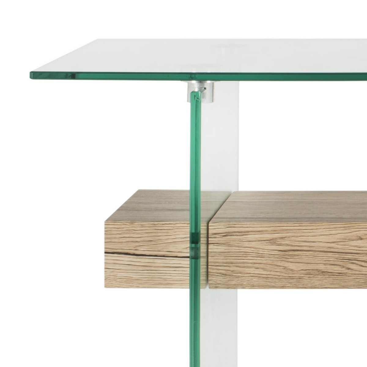 Kayley Console Table - Natural/Glass - Arlo Home - Image 5
