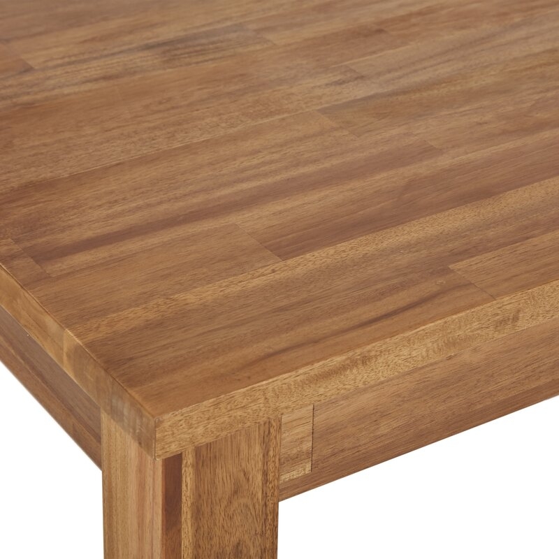 Yokum Counter Height 47'' Acacia Solid Wood Dining Table - Image 1