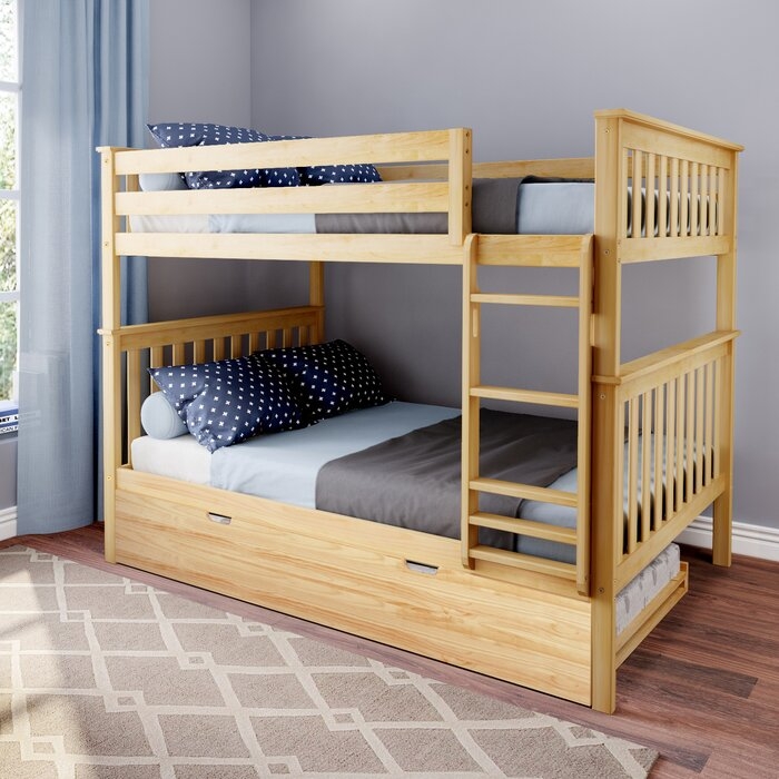 Walters Twin over Twin Bunk Bed with Trundle - Image 1