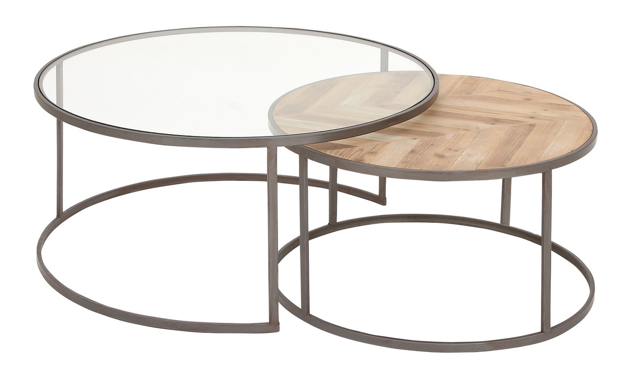 Orkney Contemporary 2 Piece Coffee Table Set - Image 0