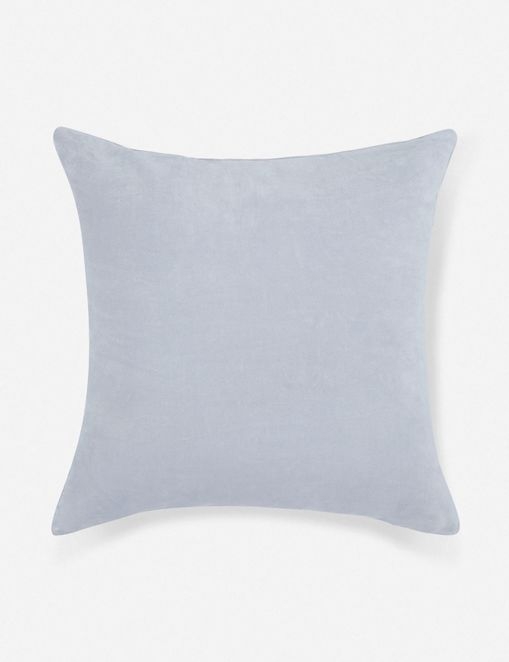 Charlotte Velvet Pillow, ICE Blue - Image 0