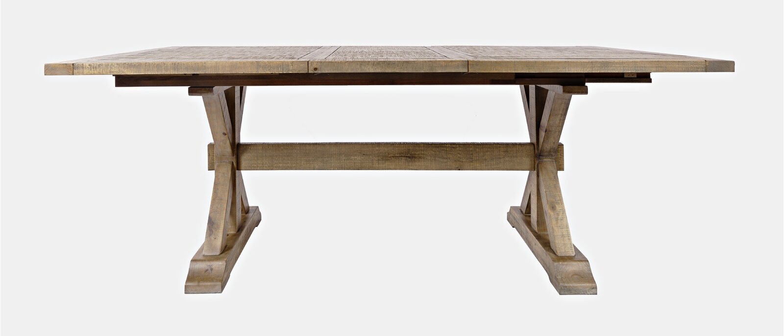 Averie Extendable Pine Solid Wood Dining Table - Image 0