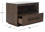 Mallory 1 Drawer Nightstand - Image 9