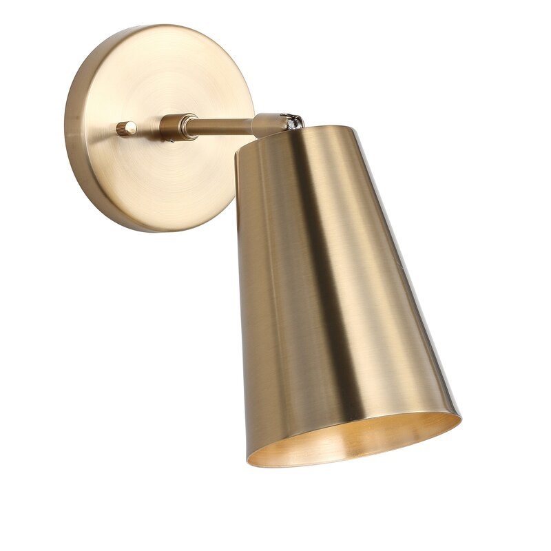 Parksley Wall 1-Light Armed Sconce - Image 1
