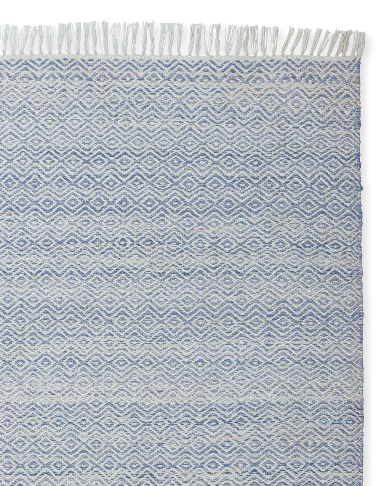 Seaview Outdoor Rug - Blue - 6'x9'' - Blue - Image 0