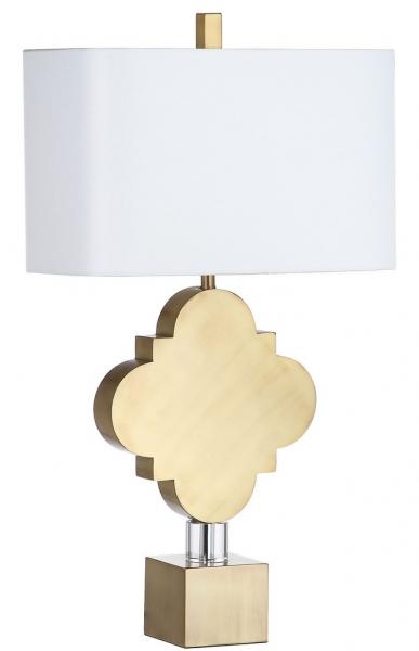 Marina Trellis 31.5-Inch H Table Lamp - Gold - Arlo Home - Image 0
