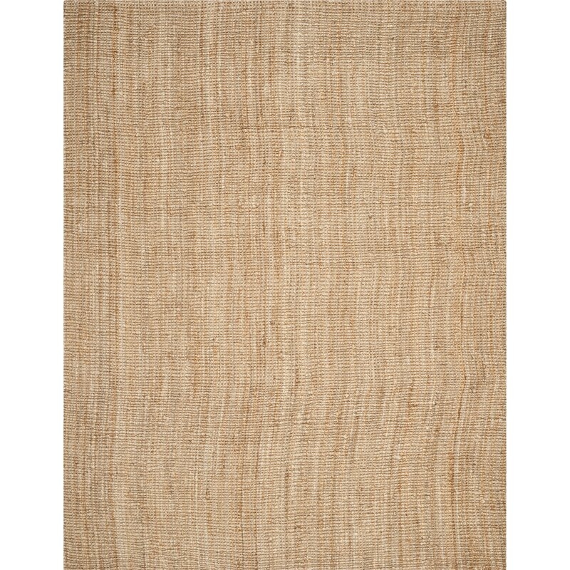 Shamiera Handmade Flatweave Jute/Sisal Natural Area Rug // Natural // Size: 11'x15' - Image 0