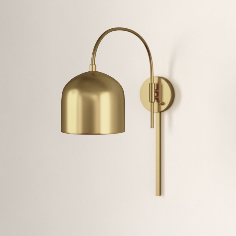 Karlie 1 - Light Plug-In Armed Sconce - Image 1