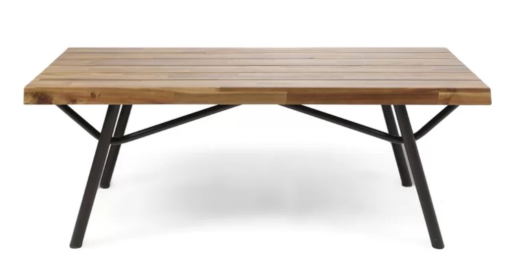 Linch Acacia Wood Coffee Table - Image 0