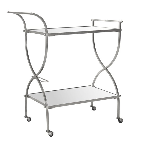 Branner Bar Cart- Silver - Image 0