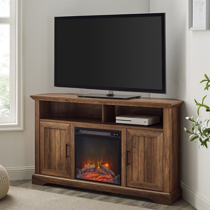 Ramah TV Stand for TVs up to 60" with Fireplace Included - Image 2