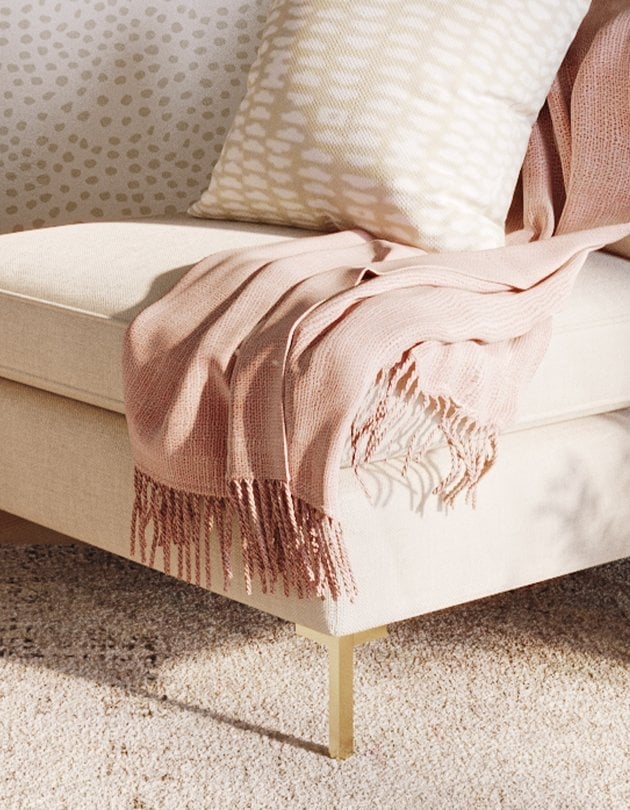 Classic Throw - Dusty Pink - Image 3