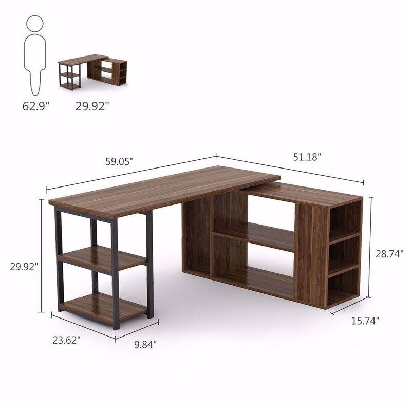 Odacia L-Shape Desk - Image 1