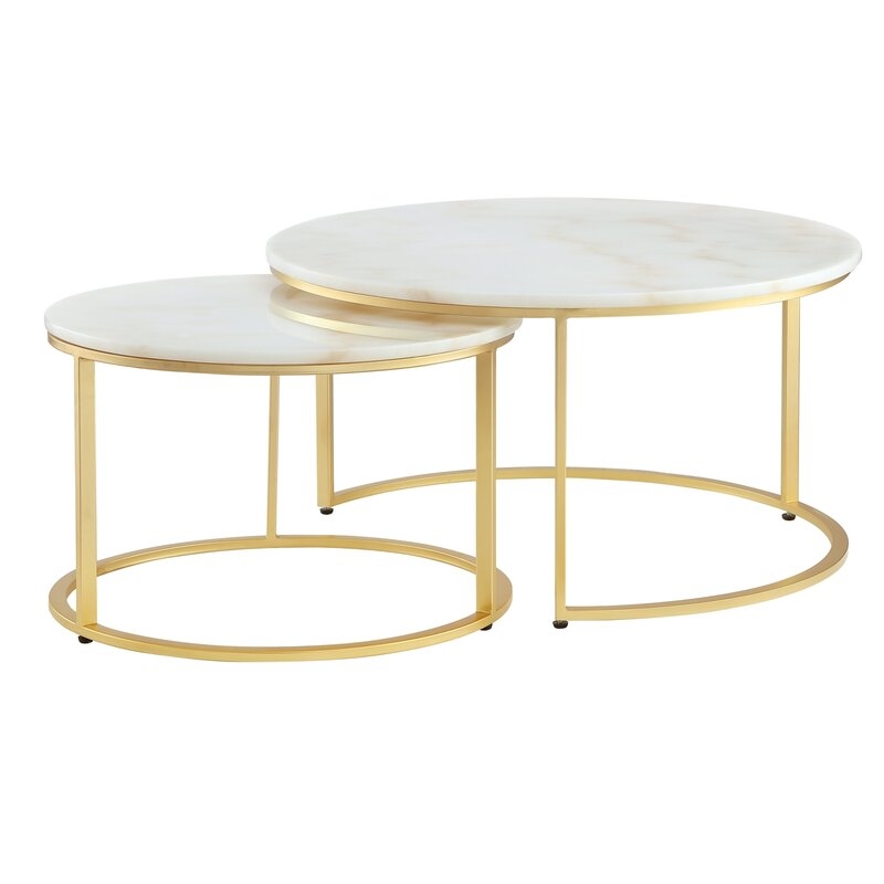 Kayson Round 2 Piece Coffee Table Set - Image 0