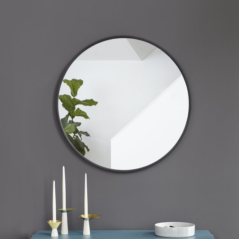 37 inch Hub Modern and Contemporary Accent Mirror - Image 1