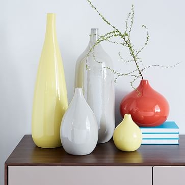 Bright Cermicist Vase, Tall Teardrop, Pink - Image 2