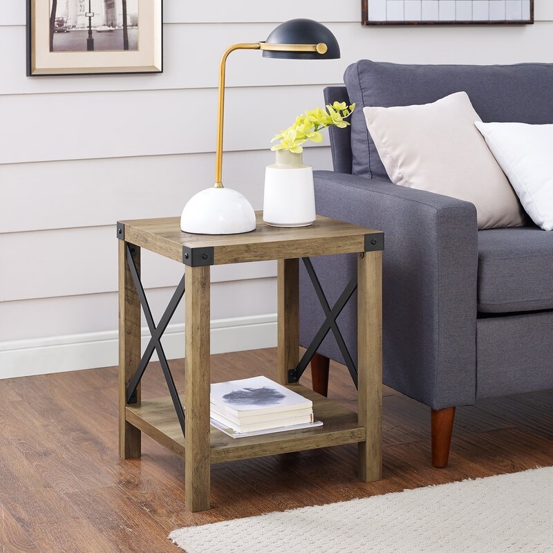 Arsenault End Table with Storage - Image 2