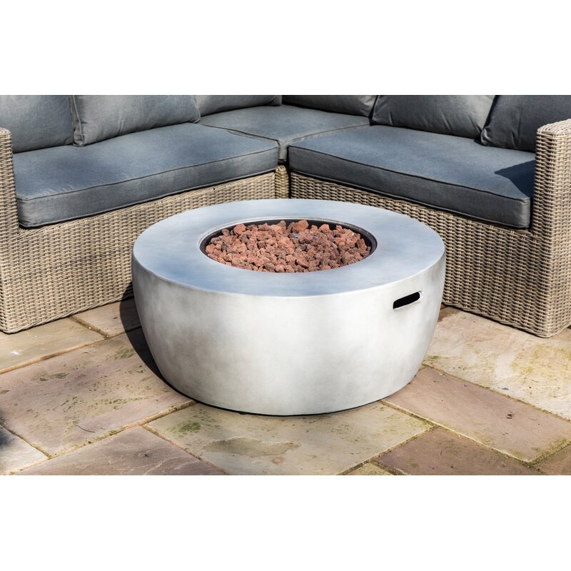 Bogaerts Concrete Propane Fire Pit- comes with cover - Image 1