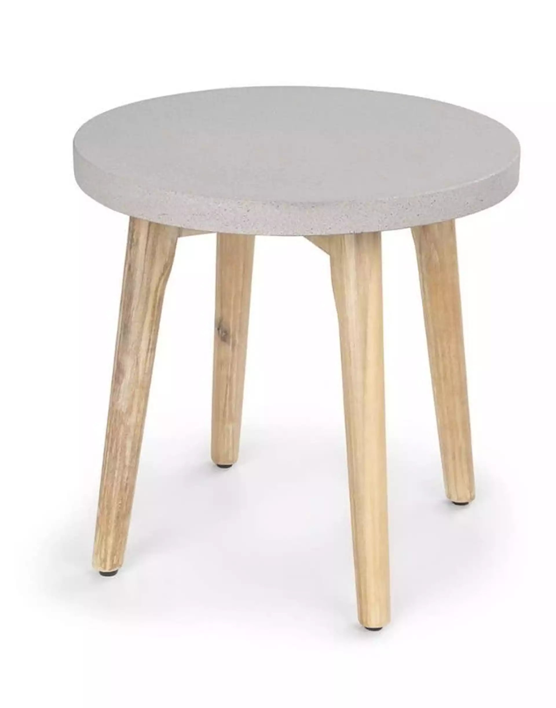 Atra Concrete Round Side Table - Image 0