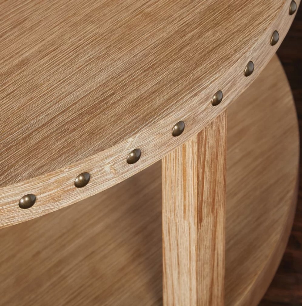 Sansa Coffee Table, Light Washed Oak - Image 3
