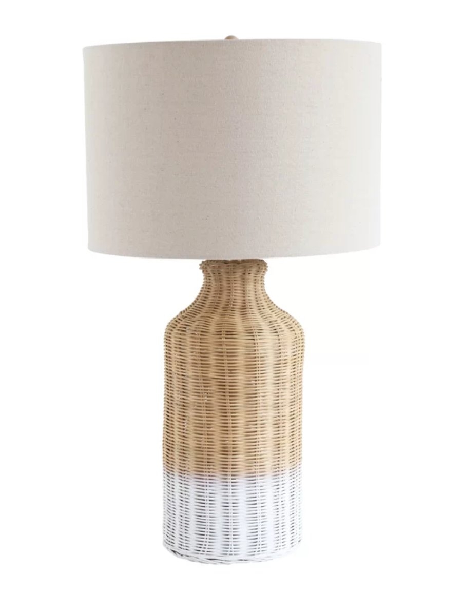 Choy Wicker 27" Table Lamp - Image 0