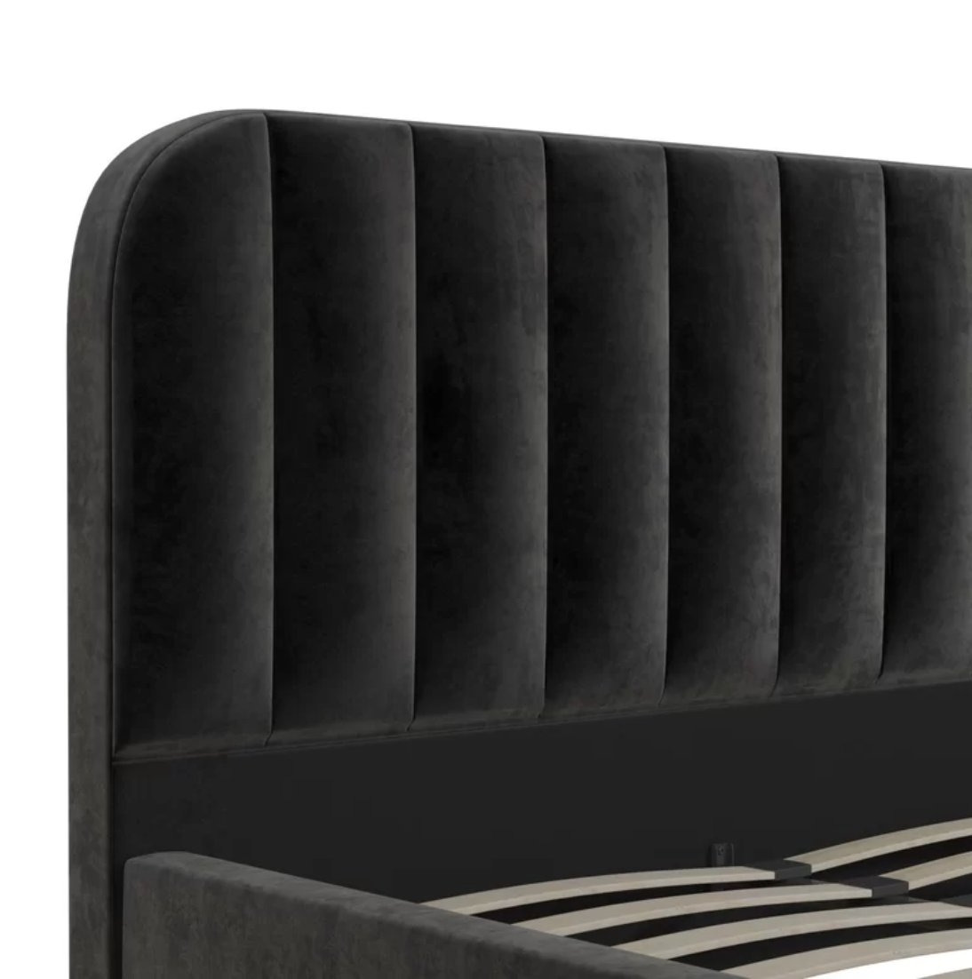 Perrine Upholstered Platform Bed - Image 3