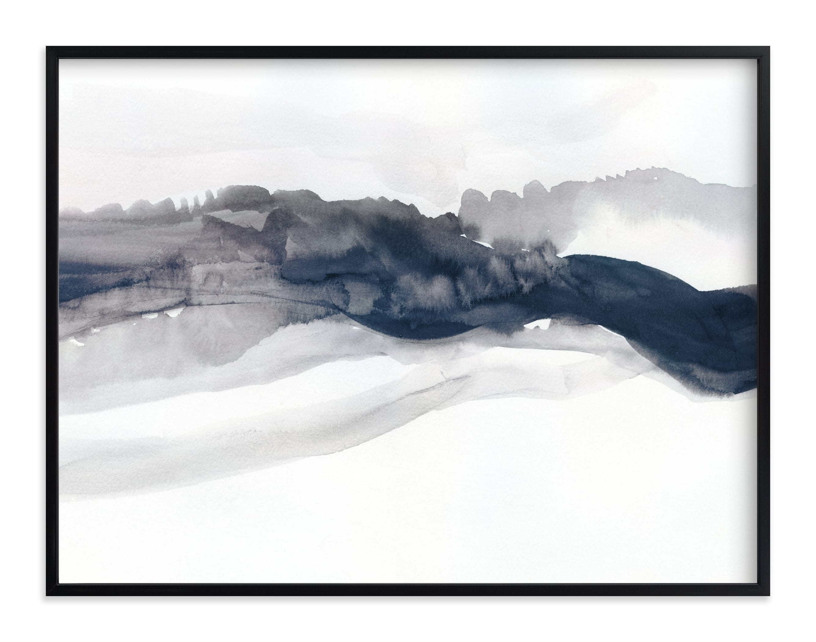 Softly Layered Art Print - Image 0