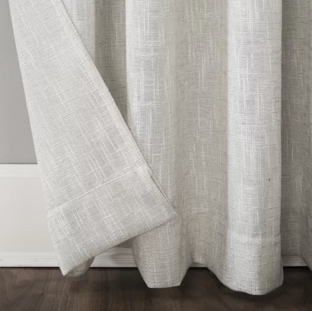Wallis Solid Sheer Rod Pocket Single Curtain Panel - Image 2