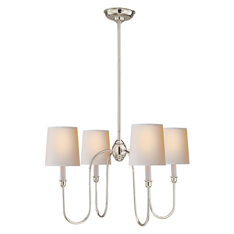 VENDOME SMALL CHANDELIER - POLISHED NICKEL - Image 0