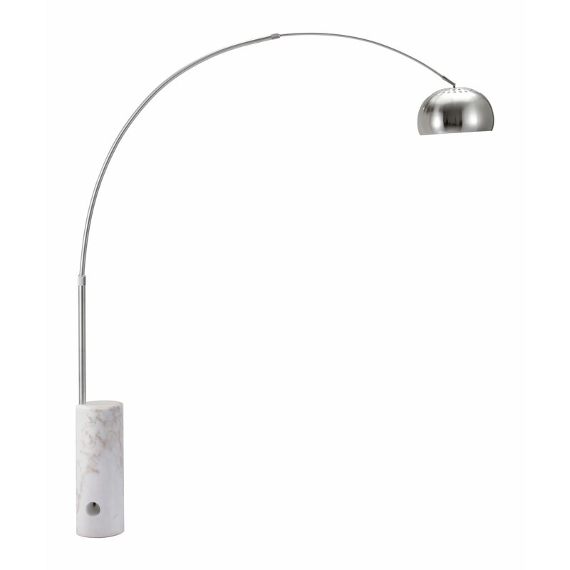 Trion 83" Arched Floor Lamp - Image 0