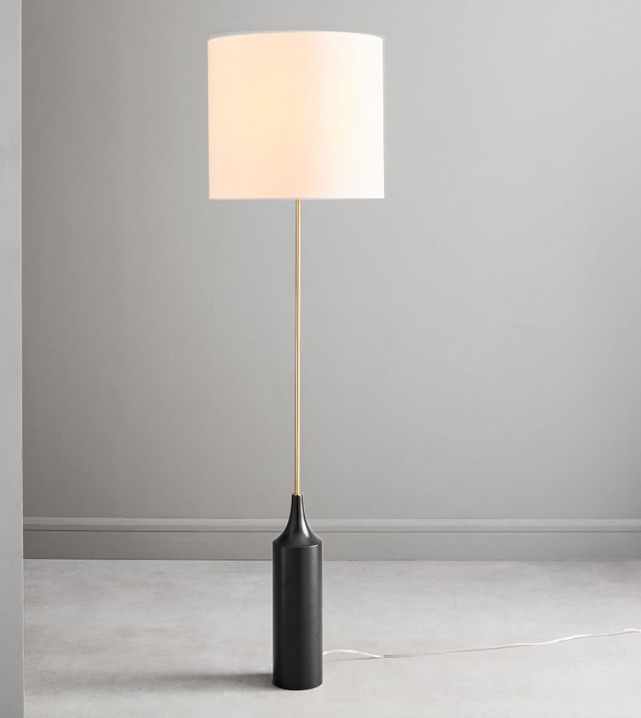Hudson Floor Lamp, Large, Dark Bronze - Image 1