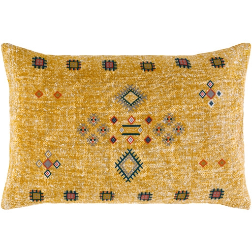 Discontinued - Sierra Lumbar Pillow, 20" x 13", Mustard - Image 0