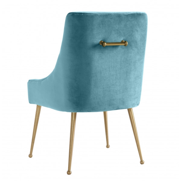 Skyler Sea Anna Velvet Side Chair - Image 1