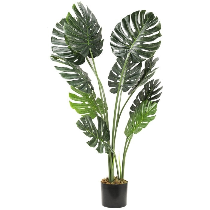 Artificial Plant Monstera Tree In Pot - Image 0