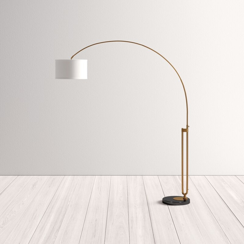 Joan 84" H Arched Floor Lamp - Image 0