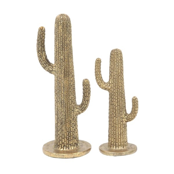 Natoas Natural Cactus 2 Piece Sculpture Set - Image 2