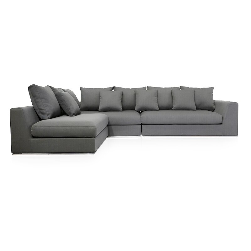 Moore 120.5" Wide Reversible Modular Sectional - Image 3
