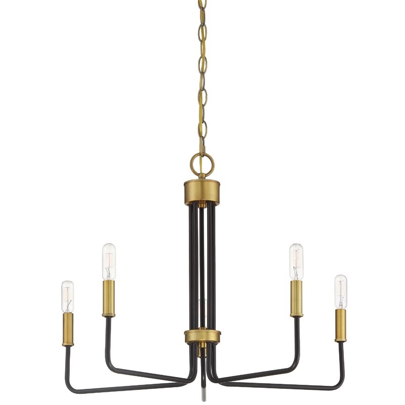 Donner 5 - Light Candle Style Classic / Traditional Chandelier - Image 4