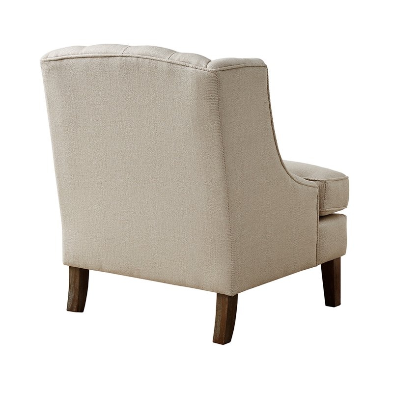 Hodgson Wingback Chair in Cream - Image 4