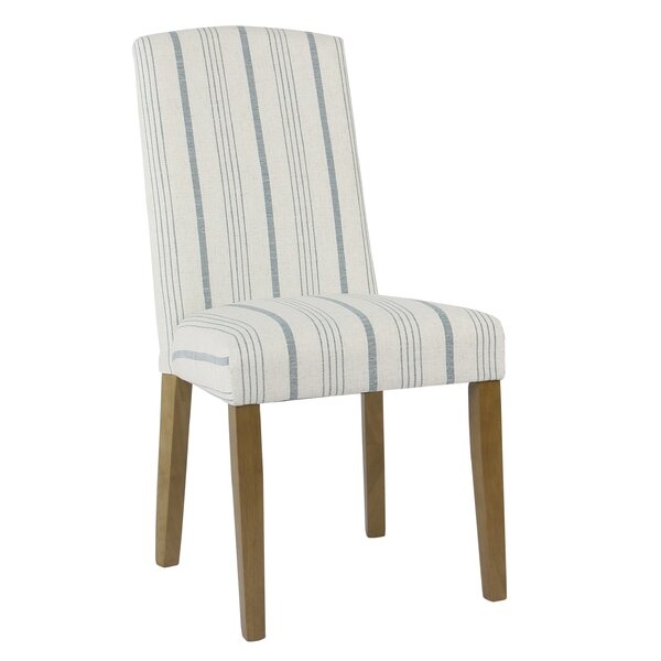 Bob Stripe Upholstered Dining Chair (set of 2) - Image 3