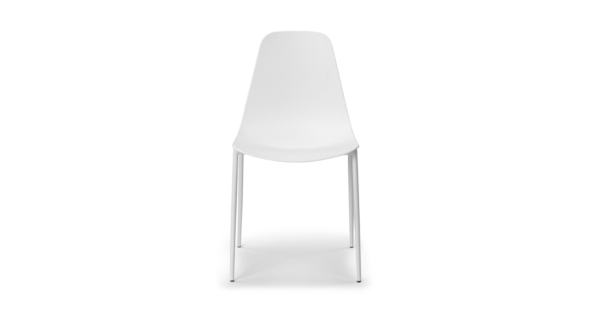 Svelti Pure White Dining Chair - Image 3