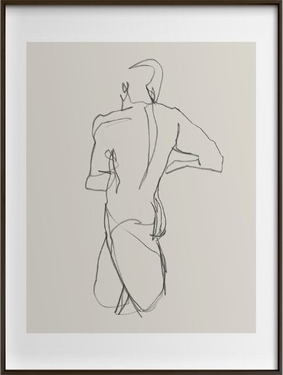 Standing Figure - 18x24 - Image 0