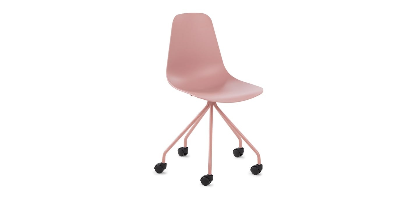 Svelti Dusty Pink Office Chair - Image 0