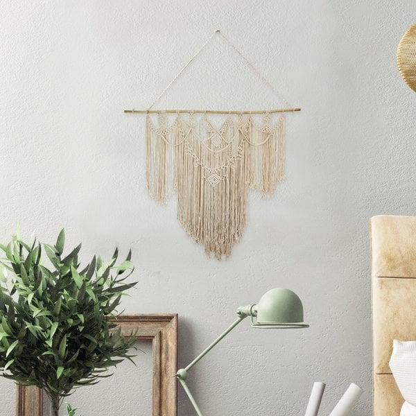 Elegant Macrame Tapestry and Wall Hanging - Image 2
